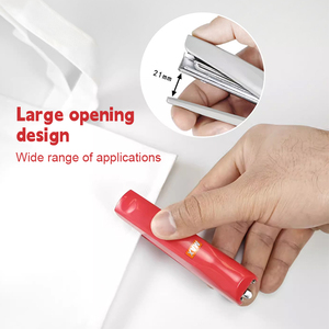 MAX HD-10D Tragbarer Mini-Hefter Leichter Desktop Kleiner Hefter Heim/Schule/Büro Verwenden Sie 5-20 Blatt - Product Image 2