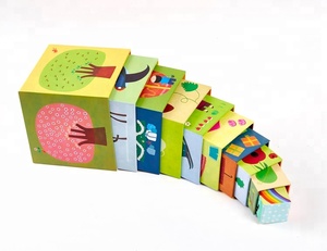 Diferente tamaño anidados Torre Caja de regalo de los niños conjunto de impresión - Product Image 2