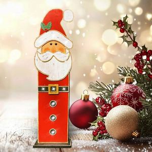 Handmade Garden Wood Christmas Decorations Kit Customizable Outdoor <b>Doll</b> Design for Festive - Product Image 3