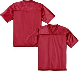 Custom Jeugd Gepersonaliseerde Voetbal Shirts Praktijk Jersey Voetbal Blanco American Football Jersey - Product Image 4