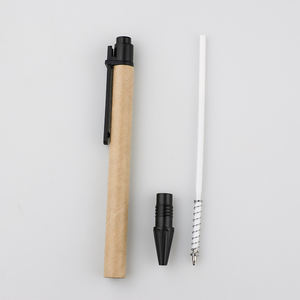 Sites d'achat en ligne les moins chers Stylo en papier promotionnel Stylo à bille en papier recyclé personnalisé avec papier à rouler - Product Image 4