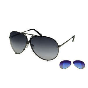 Lunettes de soleil homme avec 2 <span class=keywords><strong>paris</strong></span> de lentilles lunettes de soleil designer célèbre marque double lentilles 8478 lunettes de soleil - Product Image 4