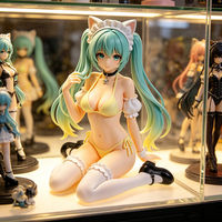 Figurine d'action manga japonaise anime sexy de 18 cm, personnalisée OEM, en gros