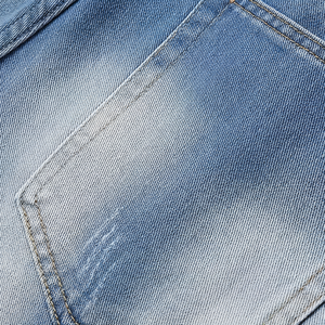 Short en jean à jambes larges vintage pour hommes personnalisé Short en jean coupe ample Jorts de rue au genou - Product Image 1