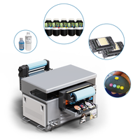 Impresora UV de Inyección de Tinta DTF de Escritorio LINKO 4060 A2 XP600 con Cabezal de Impresión de Última Generación y Nueva Cama Plana Automática con Pegamento AB para Impresión Digital en Tazas y Bolígrafos
