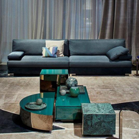 Muebles de sala de estar de alta gama para el hogar, sala de estar moderna y lujosa, sala de estar