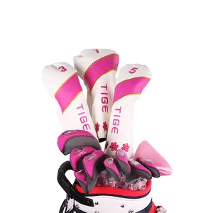 Custom Elegant Roze Golfclubs Complete Sets Ijzers Voors Golf Club Set Voor Lady