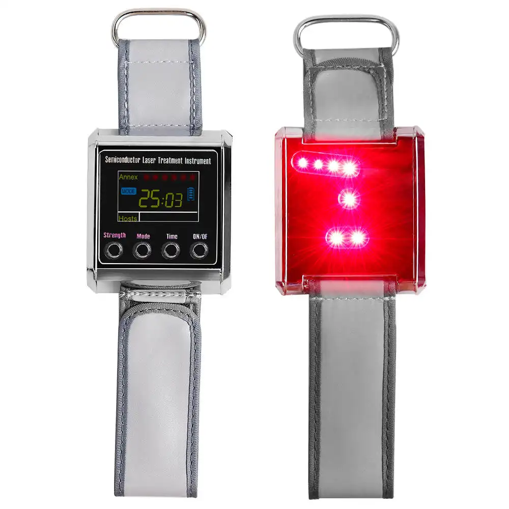 Manufacturer Similar Vantros 650nm laser watch LLLT cold laser therapy device for diabetes
