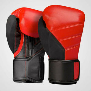 Guantes de boxeo de cuero Pu con logo personalizado para adultos, guantes de boxeo, Muay Thai, Kickboxing, MMA, 10oz, 12oz, 14oz, 16oz - Product Image 1