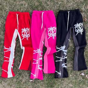 Autumn Luxury <b>Men's</b> 3D Printed French Terry Bell Bottom <b>Sweat</b> <b>Pants</b> Designer Custom Mid Waist Loose Casual Style - Product Image 6