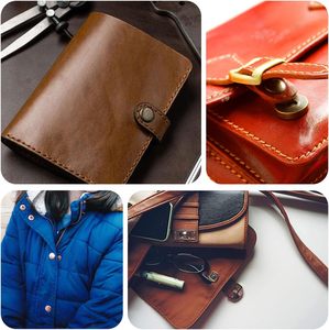 Uxcell Sets Botones Magnéticos de Metal de 1 mm, Cierres Magnéticos para Coser, Accesorios de Ferretería para Ropa, Bolsos, Cuero, Bricolaje - Product Image 6