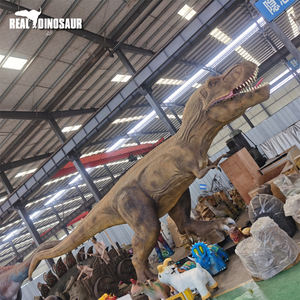 T-Rex robotique géoparc <span class=keywords><strong>2022</strong></span> grandeur nature, dinosaure animatronique pour utilisation en intérieur/extérieur dans les centres commerciaux et les parcs d'aventure - Product Image 4
