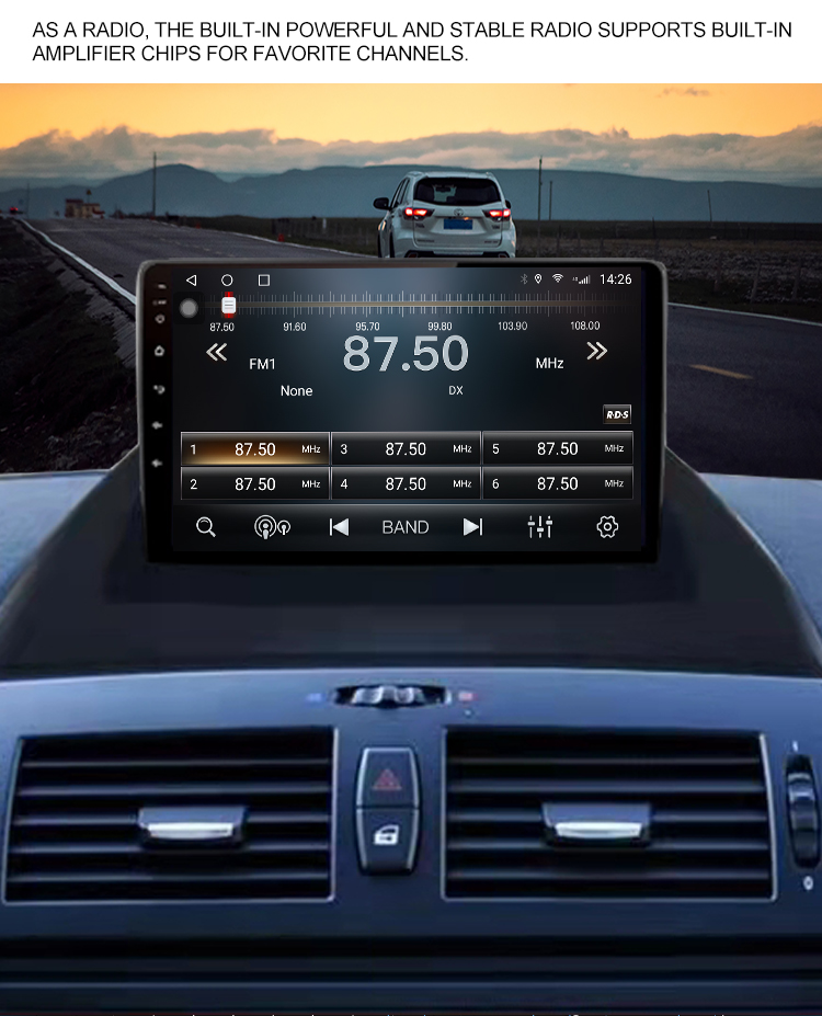 9'' Android 11.0 Car DVD Player For BMW X3 E83 2004-2012 GPS Navigation Auto Radioz