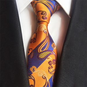 Corbatas de Poliéster para Hombre, Diseño Floral Paisley, Fabricante Chino - Product Image 3