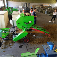 Forme ronde forme carrée d'ensilage de maïs presse à emballer machine
