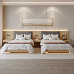 Nouvel ensemble complet de mobilier commercial pour hôtel, mobilier de chambre d'hôtel, ensembles de chambre à coucher à prix réduit, cadre de lit king size, ensemble de mobilier de chambre d'hôtel - Product Image 6