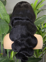 Perruques de cheveux humains bruts péruviens Body Wave 28 30 pouces 13x4 HD avec dentelle transparente pour femmes, pré-épilées