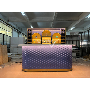 Luxury Four-Door Wine Cabinet with Wine Rack Metal <strong>Sideboard</strong> Buffet <strong>for</strong> <strong>Kitchen</strong> &amp; Living Room Storage Elegant Decorations - Product Image 5