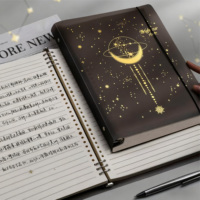 Carnet à anneaux A5/A4/B5 super épais de 240 pages, personnalisable avec logo, de haute qualité, pour l'apprentissage et le bureau (vente en gros)