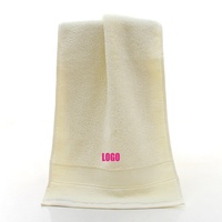 Custom Embroidery Towel Logo Light Brown Multi-color Hand Towels for Spa Bathroom Hair Salon Towels