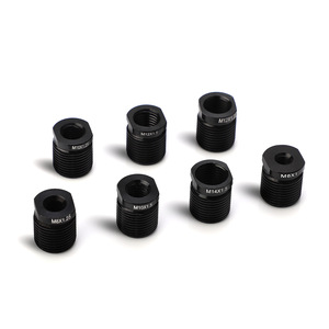 Adaptador de Palanca de Cambios para Auto, Conector de Aleación de Aluminio M6x1 M8x1.25 M10x1.25 M12x1.25 M14x1.5, Conectores Universales Negros para Automóvil - Product Image 2