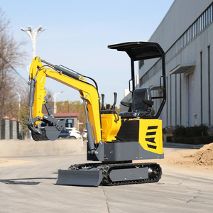Mini-excavatrice de haute qualité 1000 kg, prix compétitif, service après-vente gratuit, avec godet de 0,02 m³ et pièces de rechange - Product Image 5
