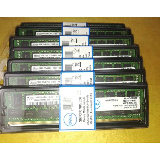 Original Dells ram Memory Ddr4 8gb 16gb 32gb 64gb 2666Mhz