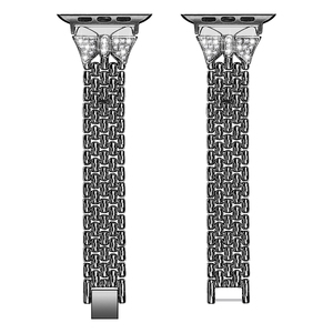 Bracelet de montre en métal diamant pour <span class=keywords><strong>Apple</strong></span> <span class=keywords><strong>Watch</strong></span> - Product Image 3