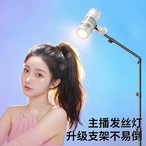 Live Streaming Fill Light Led Spotlight Metal Manual Control Vertical Hair Light For Streamers - Product Image 1