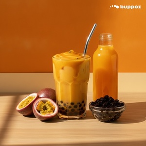 ชา Boba น้ำเชื่อมเสาวรส - Product Image 6