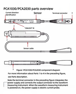 Rigol pca1030b/2030b/1150b/1500B Oscilloscope hiện tại thăm dò 30A/150A/500A - Product Image 4