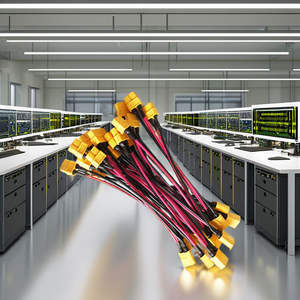 ชุดประกอบสายเคเบิล XT90H-F XT60H/ม. ปลั๊กตัวผู้/ตัวเมียสำหรับเกจวัดสาย22AWG แบบกำหนดเองสำหรับการใช้งานทางอิเล็กทรอนิกส์ - Product Image 4