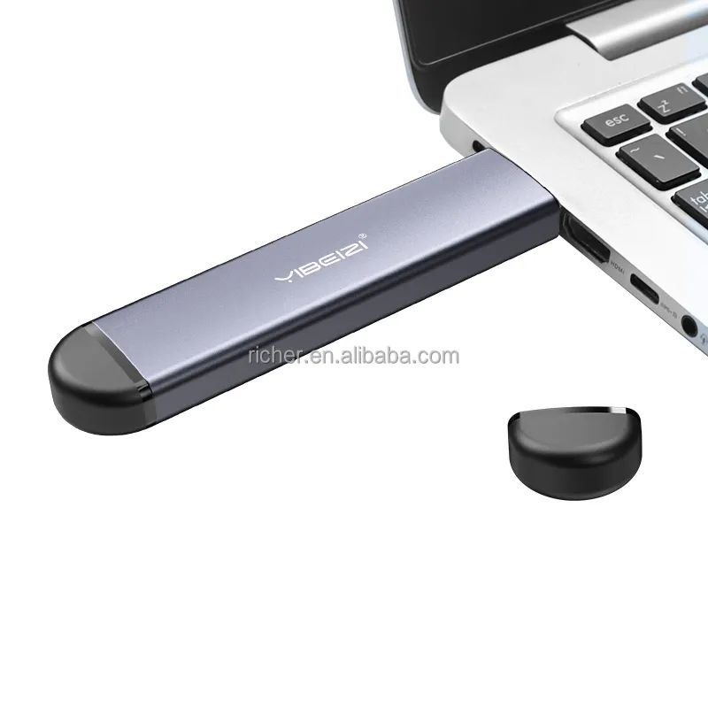 Tipo C USB 2 in 1 custodia SSD Nvme M.2 unità disco fisso esterna custodia da 2.5 pollici m.2 hdd custodia per disco mobile ssd per laptop sata