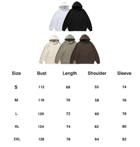 High Quality Heavyweight Unisex Print Logo Hoodies Custom <b>Men's</b> Oversized Hoodies Cotton Fleece Pocket Hoodies for <b>Men</b> - Product Image 5