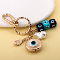 Porte-clés Créatif Œil Porte-Bonheur Punk, Pendentif pour Sac à Dos, Breloque Décorative, Bijou, Ornement Suspendu