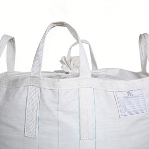 Sac Jumbo Premium <span class=keywords><strong>de</strong></span> 1 tonne FIBC à grande ouverture, fond plat, durable, pour le stockage du <span class=keywords><strong>gravier</strong></span> et du <span class=keywords><strong>riz</strong></span> - Product Image 5