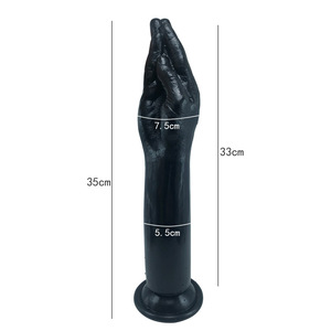 Productos sexuales para adultos Masaje de próstata Masturbación Simulación Puño de mano de silicona con ventosa - Product Image 2