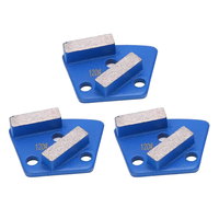 Disques abrasifs diamantés SUMO de 10 mm d'épaisseur, haute dureté, bleus, trapézoïdaux, pour le meulage et le polissage des sols en béton