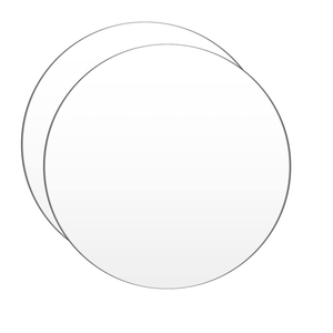 Custmozied Logo UV In Trong Suốt <span class=keywords><strong>Acrylic</strong></span> DIY Craft Rõ Ràng Vòng <span class=keywords><strong>Acrylic</strong></span> Tấm Khoảng Trống Vòng Tròn <span class=keywords><strong>Acrylic</strong></span> Đĩa - Product Image 1