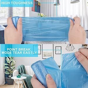 Sacs poubelles jetables en PET durables et petite poubelle pour salle de bain et bureau - Product Image 5