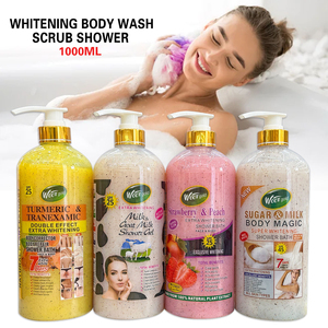 <span class=keywords><strong>Gel</strong></span> <span class=keywords><strong>Douche</strong></span> Exfoliant Anti-Âge Hydratant et Rafraîchissant au Curcuma Bio pour le Soin du Corps - Femmes Adultes - Product Image 1