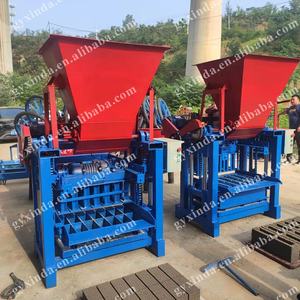 ग्रामीण घर के निर्माण के लिए कंक्रीट ईंट मशीन अर्ध-स्वचालित खोखले ब्लॉक मशीन ईंट मशीन बनाने के लिए - Product Image 5