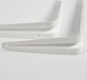 Heavy Duty <strong>White</strong> Iron Metal Shelf Support <strong>Brackets</strong> - Product Image 6
