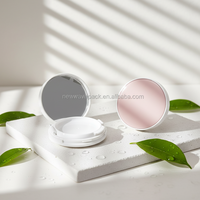 Conteneur d'emballage cosmétique compact à double étage en plastique ABS écologique, matériaux recyclés, forme de palette d'ombres à paupières personnalisée