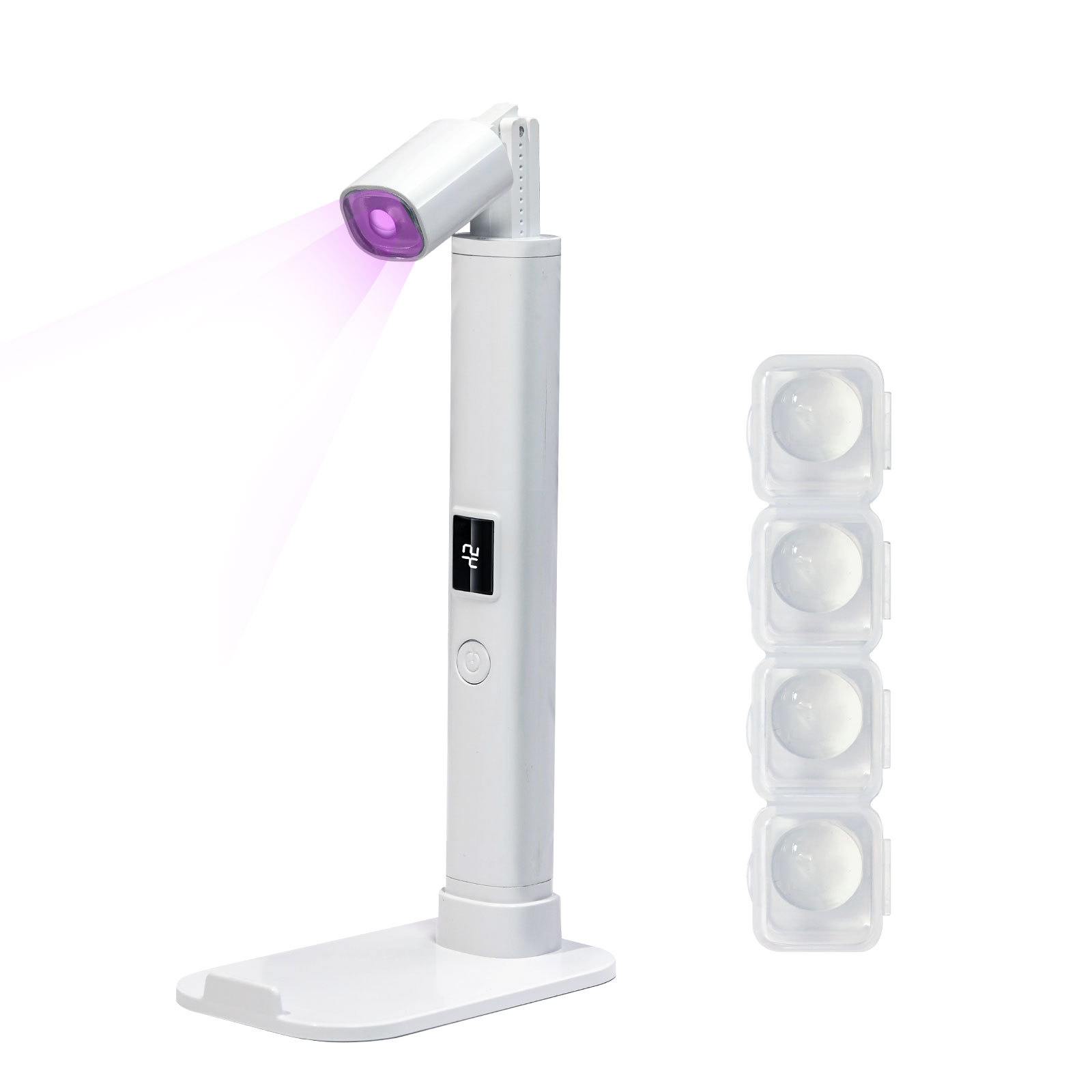 Lámpara de palabra retráctil de silicona