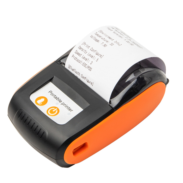 Hot Sale 58mm Thermal Receipt Mini Portable Printer With Bluetooth