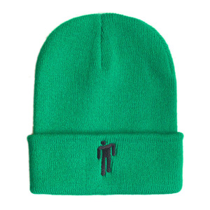 Autunno/inverno cappello di lana acrilico moda fluorescente Billie Eilish, ricamo, piccolo uomo lavorato a maglia cappello di lana personalizzazione - Product Image 2