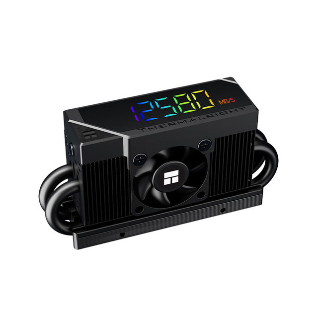 For TR-M.2 HR-10 2280 PRO DIGITAL M.2 Heatsink Copper & Aluminum 22dBA Quiet for Computer Case