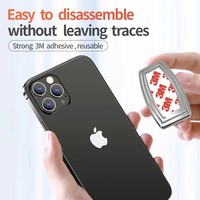 Support de téléphone portable rotatif pliable en alliage d'aluminium étanche magnétique réglable en hauteur pour