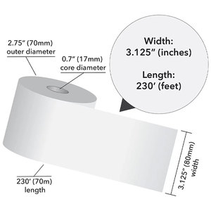 Giấy nhiệt 80*80, 57*40mm giá rẻ, chất lượng tốt nhất - Product Image 4